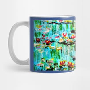 Copy of water lilies Mug